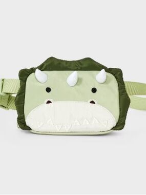 Dinosaur Belt Crossbody Bag - Cat & Jack Adjustable Strap, Lightweight